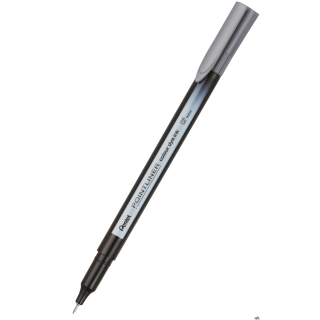 Cienkopis pointliner colour, szary z tuszem na bazie wody, S40-N PENTEL