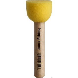 Pędzel gąbkowy okrągły, 30mm, Happy Color HA 7270 1022-3