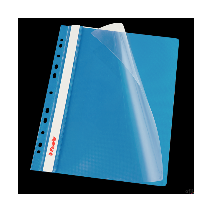 Skoroszyt wpinany ESSELTE niebieski 13586 10szt. w folii
