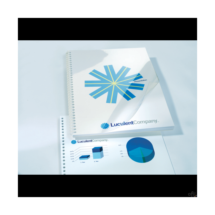 Okładki do bindowania GBC HiClear, A4, 150 gm2, przezroczyste , 100 szt., CE011580E