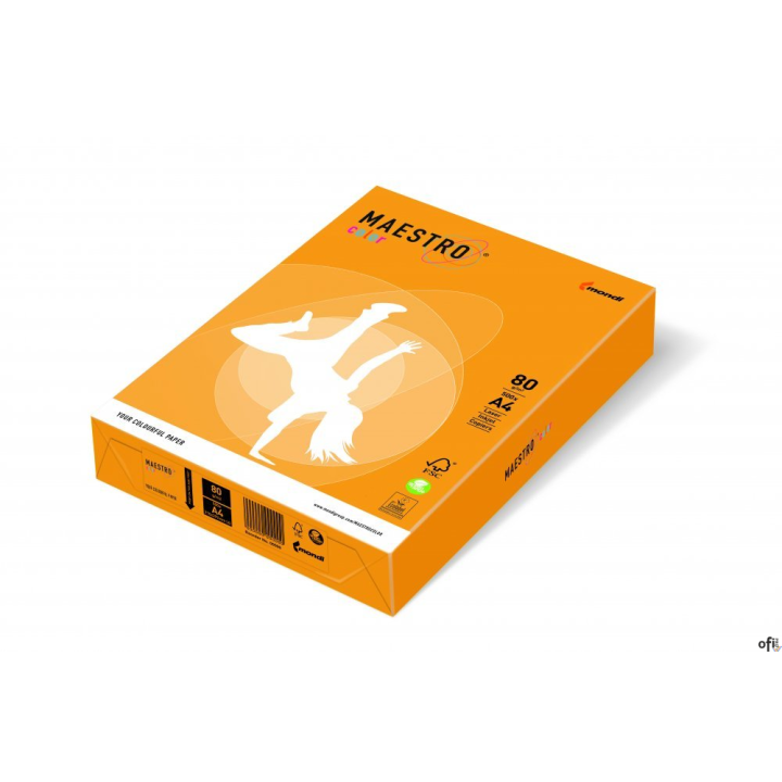 Papier xero MAESTRO COLOR A4 80g AG10 złota patyna