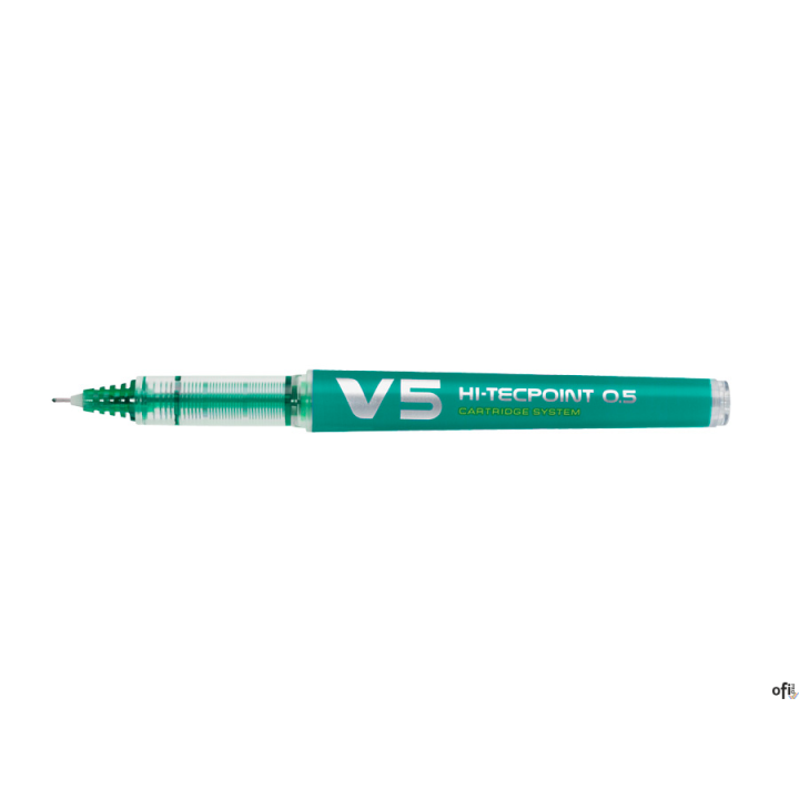 Cienkopis V5 CARTRIGE SYSTEM 0.3mm zielony (10szt) PIBXC-V5-G-BG PILOT (X) SALE