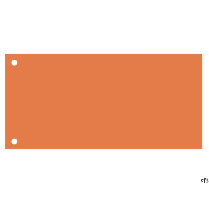 Przekładki kartonowe 1/3 A4 ARO pomarańczowe 100sztuk