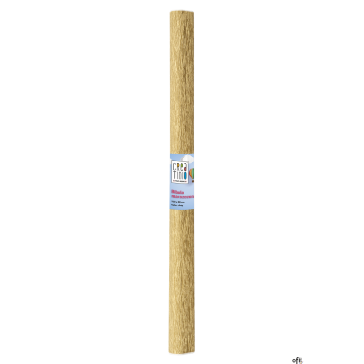 Bibuła marszczona Creatinio 50x200 złoty 400153929 TOP-2000