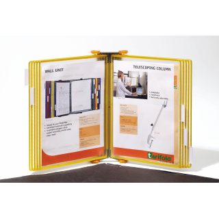 Prezenter-system naścienny 414109TR TARIFOLD CANDY LINE A4 z10 mix kolor