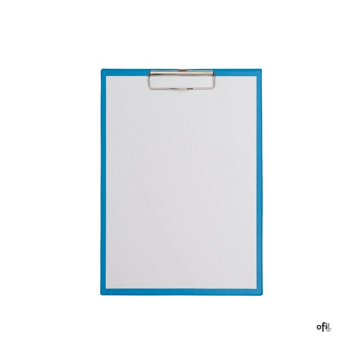 Podkładka Maul A4 z klipsem, powłoka plastikowa, jasnoniebieska (23352/34 ML)