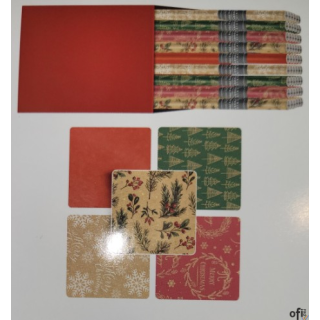 Papier ozdobny pakowy świąteczny CHRISTMAS KRAFT mix 200X70cm