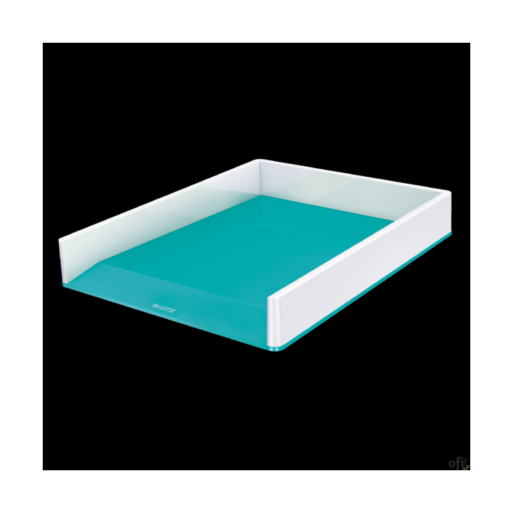 Półka na dokumenty Leitz WOW dwukolorowa, turkusowa 53611051