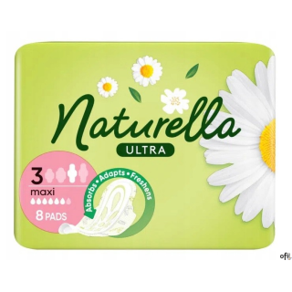 Naturella Ultra MAXI Podpaski ze skrzydełkami - 8 szt.   125099