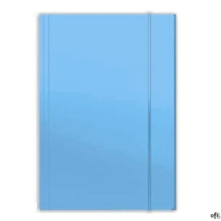 Teczka z gumką A4 PLUS błękit TADEO TT6626