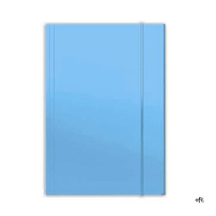 Teczka z gumką A4 PLUS błękit TADEO TT6626