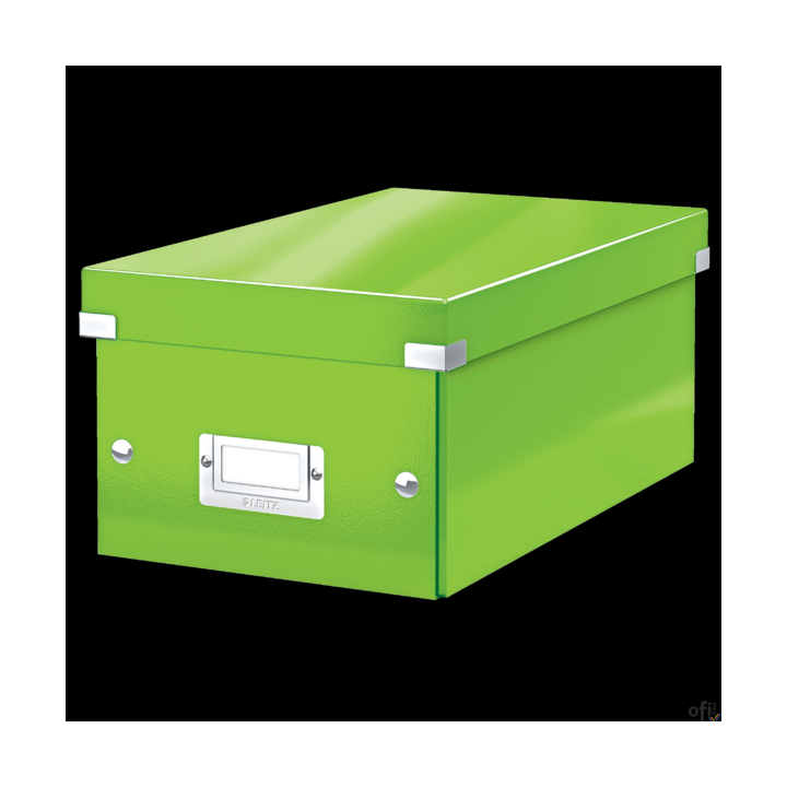 Pudło na DVD Leitz C&S, zielone 60420054