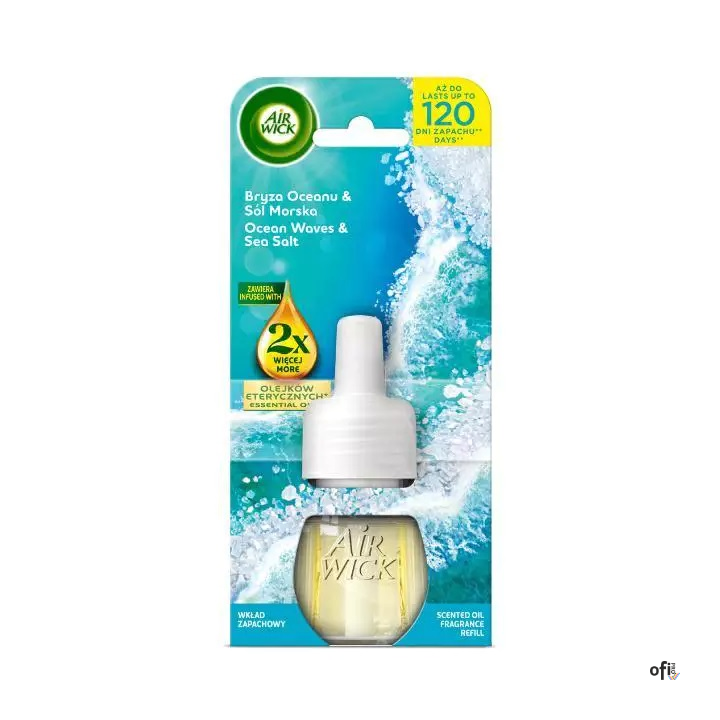 AIR WICK odświeżacz Elektryczny Bryza Oceanu Sól Morska wkład 19 ml  18253