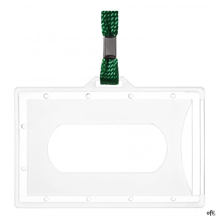 Identyfikator Holder z taśmą zieloną ARGO