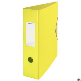 Segregator A4/80mm COLOURICE żółty ESSELTE 626215 (X)