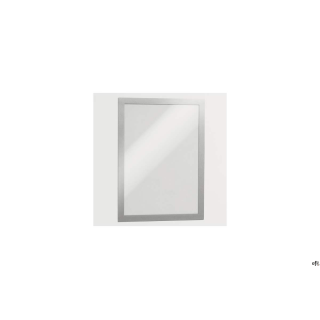 Ramki informacyjne DURAFRAME A4 samoprzylepne, magnetyczna (10) srebrne 488223