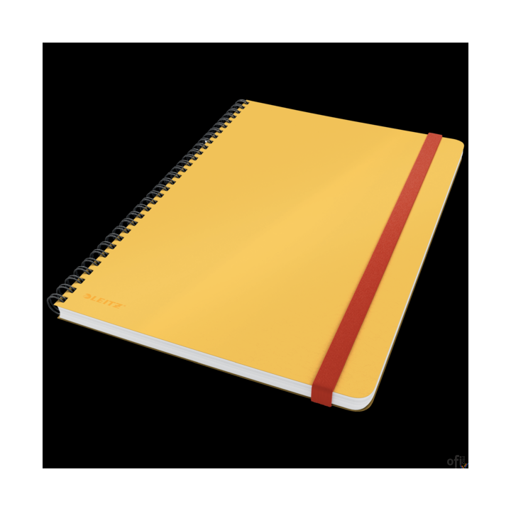 Kołonotatnik Leitz Cosy, B5, kratka, żółty 44840019