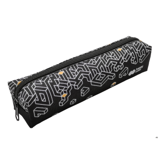 Piórnik saszetka mały prostokątny z 1 zamkiem, JUST 2, Happy Color HA 2212 4510-JU2