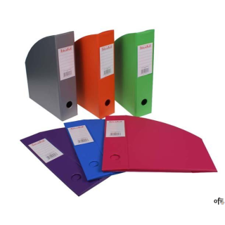 Pojemnik na czasopisma 10cm sky BIURFOL Błękitny KSE-36-06 (X)