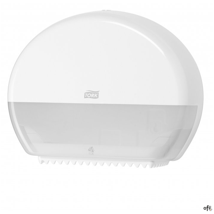 Dozownik TORK do papieru toaletowego JUMBO biały 680000