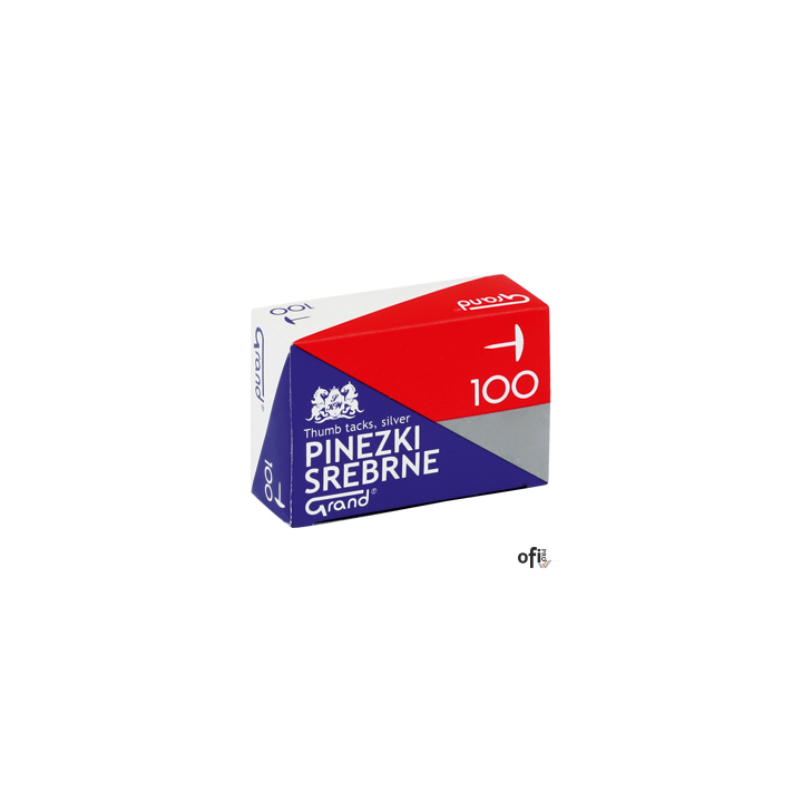 Pinezka srebrna S100(10) GRAND 110-1391