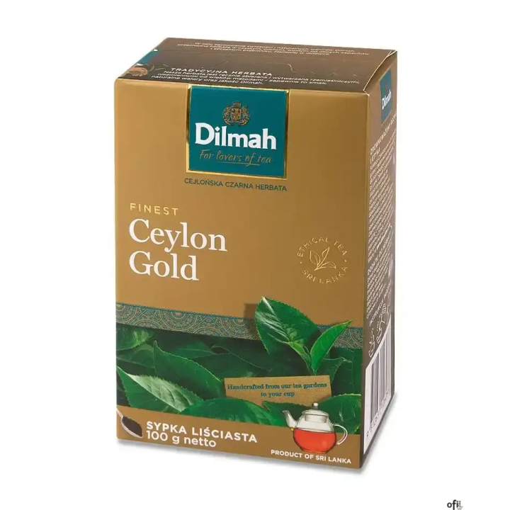 Herbata DILMAH Ceylon Gold 100g sypka liściasta czarna