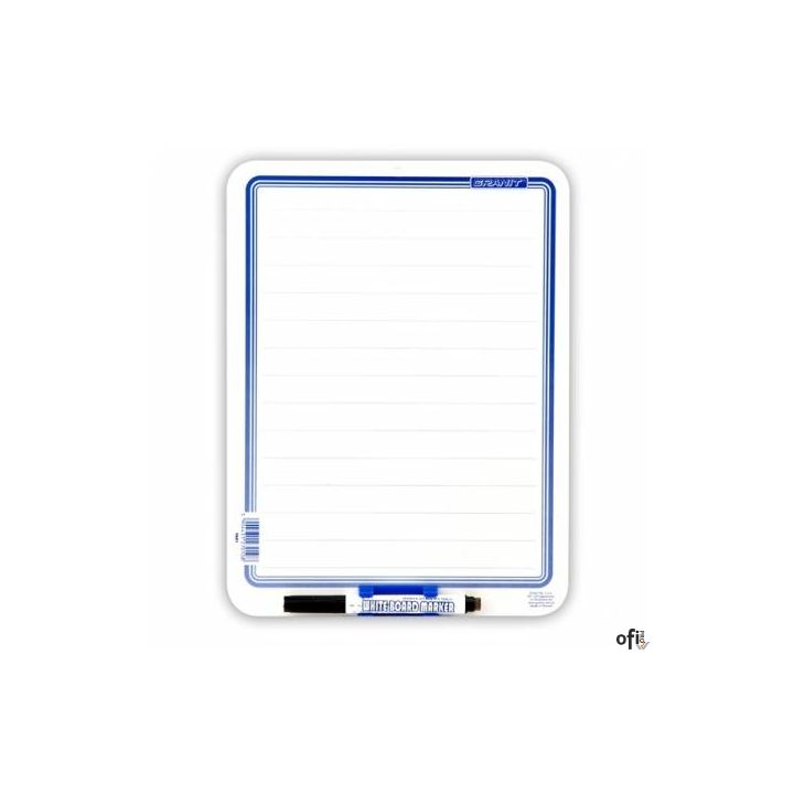 Tablica suchościeralna A4 z markerem BIZNES TAB1 GRANIT