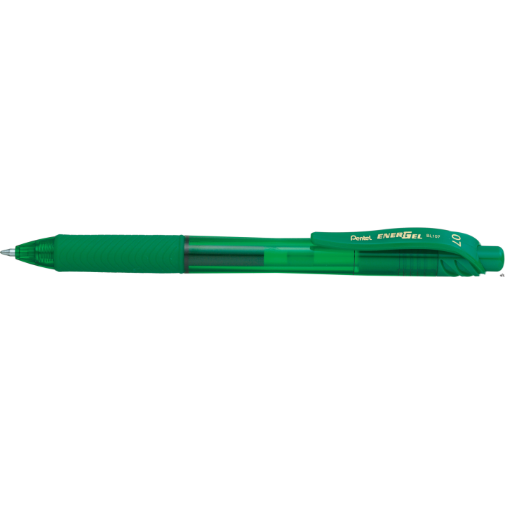 Pióro kulkowe 0,7mm ENERGEL zielone BL107-D PENTEL