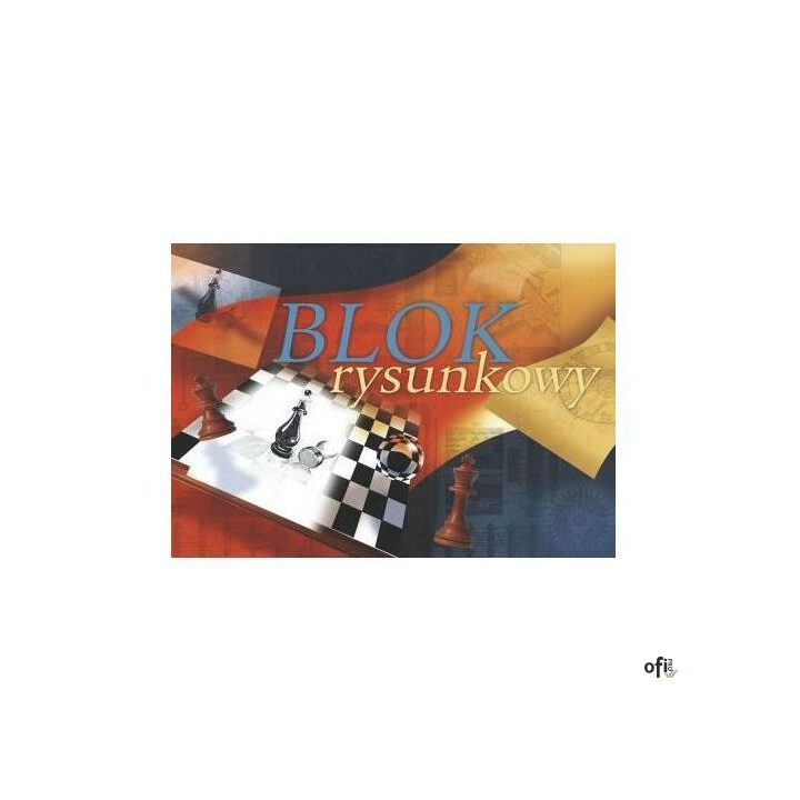 Blok rysunkowy A2 20K KRESKA