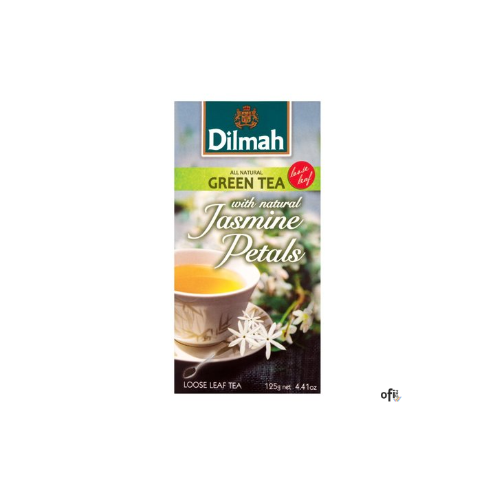 Herbata DILMAH jaśminowa sypka 125g zielona