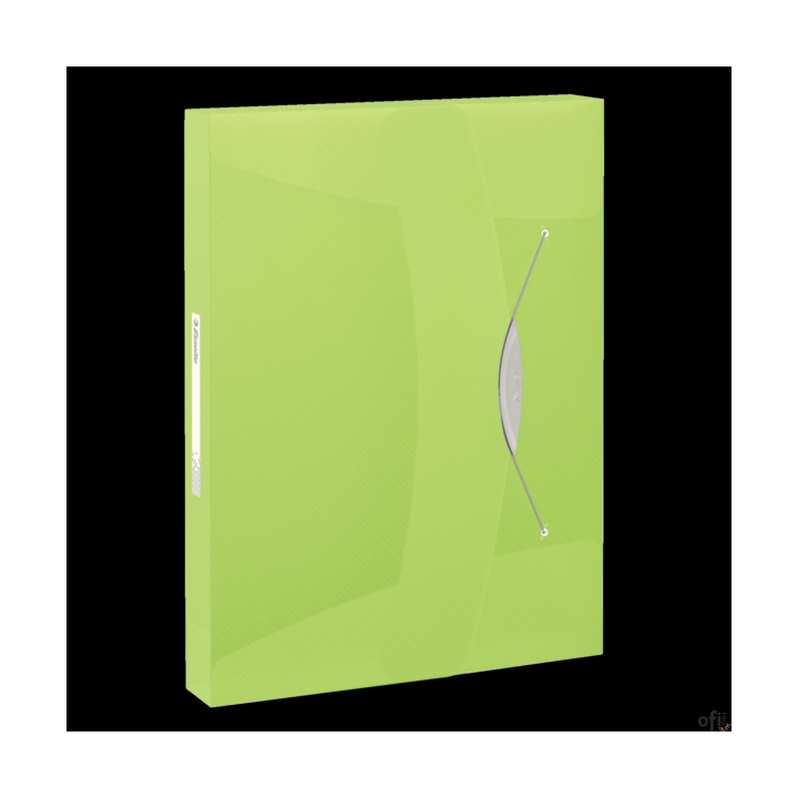 Teczka z gumką ESSELTE VIVIDA 40mm zielona 624051