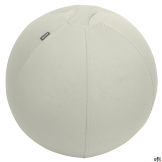 Piłka do siedzenia Leitz Ergo, 55cm, z zabezpieczeniem przed niekontrolowanym toczeniem się, jasnoszara 65410085