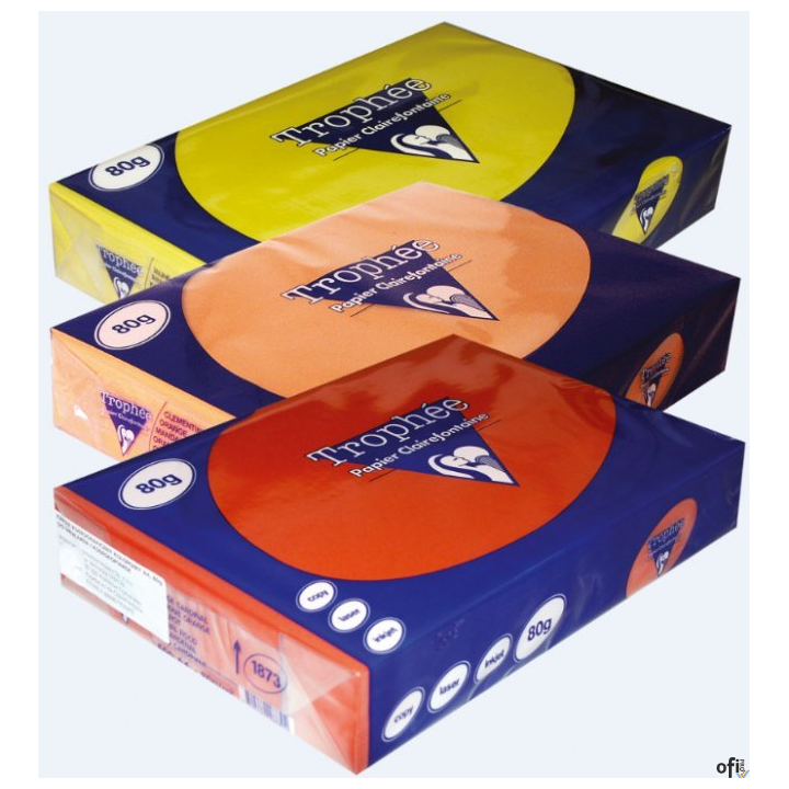 Papier xero A4 80g TROPHEE pastelowy lawendowy XCA41972 CLAIREFONTAINE