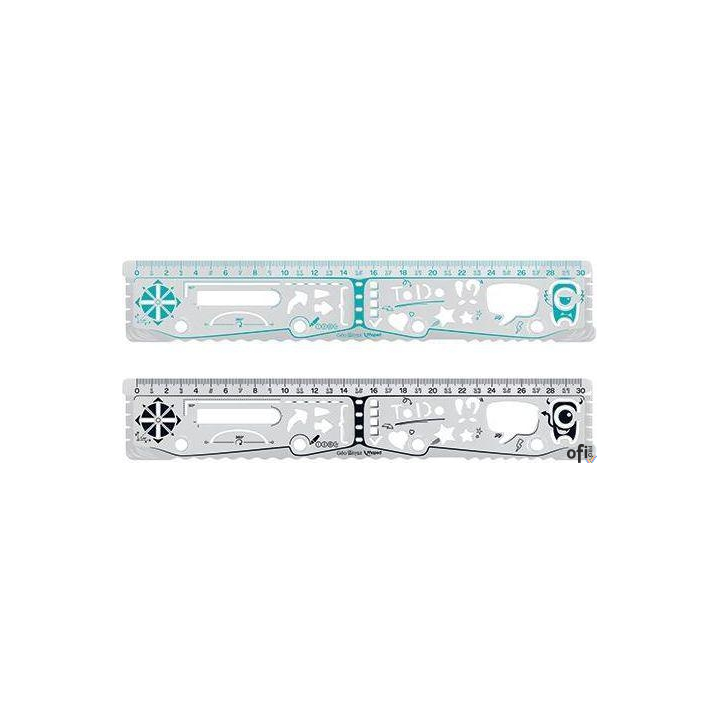 Linijka wielofunkcyjna GEONotes 30cm MAPED 250x10