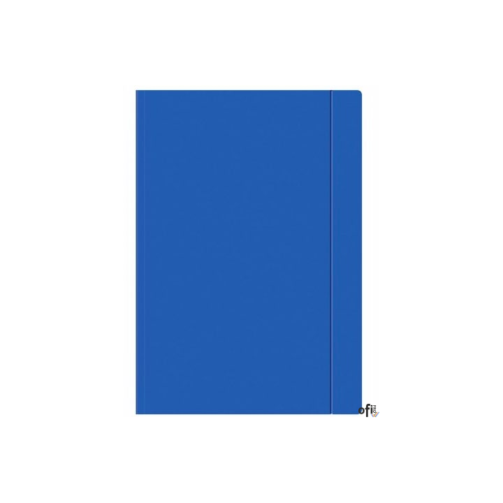 Teczka z gumką A4+ niebieska 3075 INTERDRUK