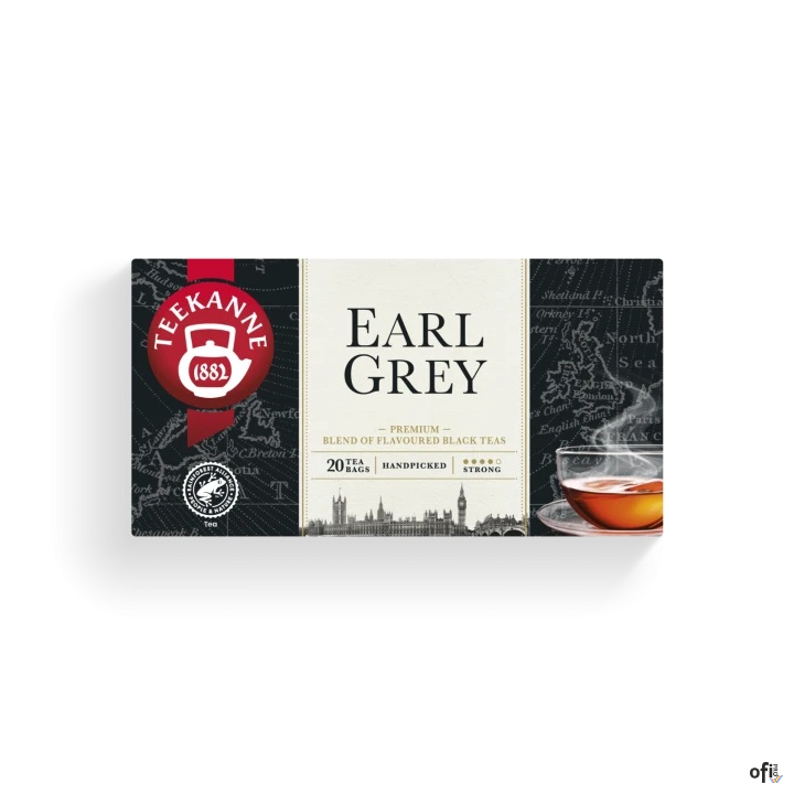 Herbata TEEKANNE Earl Gray 20 kopert czarna