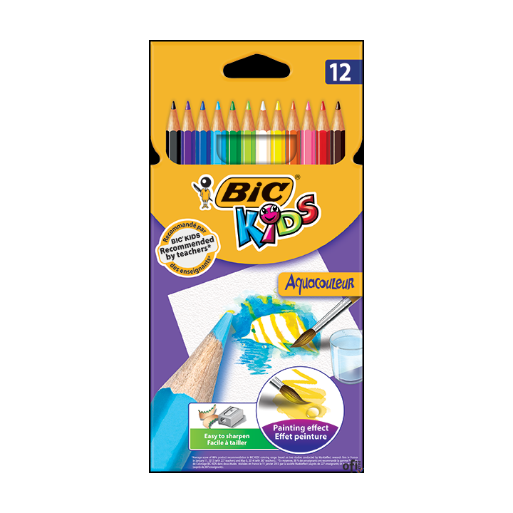 Kredki ołówkowe BIC Kids Aquacouleur  8575614