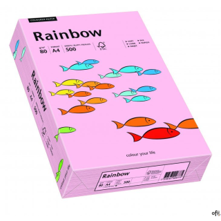 Papier xero kolorowy RAINBOW jasnoróżowy R54 88042519