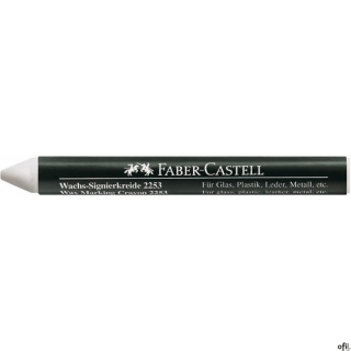 Kredka do znakowania biała 2253-W, FABER CASTELL 122201