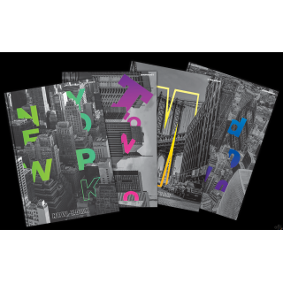 Brulion TOP CITY SZY A4 96K 70G kratka 400169505 Top 2000