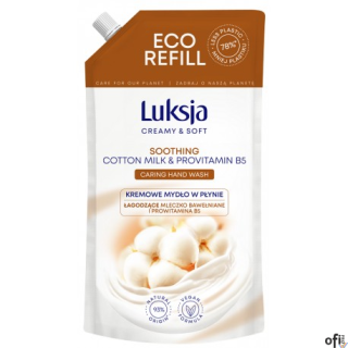 LUKSJA Mydło zapas 400ml COTTON 49138