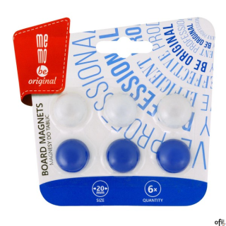 Magnesy MEMOBOARDS do tablic  6szt blister MB20B6  NR MM003-99