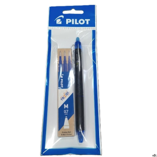 Zestaw FRIXION wkład (3 szt.) + długopis mix PILOT