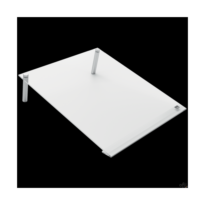 Ukośna akrylowa tabliczka na biurko do notatek Nobo Home A4  1915612