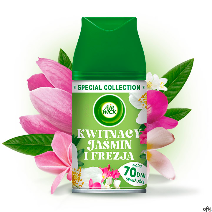 AIR WICK wkład do odświeżacza 250 ml Kwitnący Jaśmin i Frezja *70262