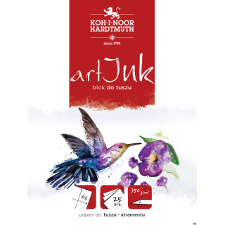 Blok ARTNIK A6 350g. 25kartek KOH I NOOR BLO-TUSZ A6-00504