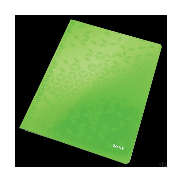 Skoroszyt kartonowy WOW Leitz, zielony 30010054