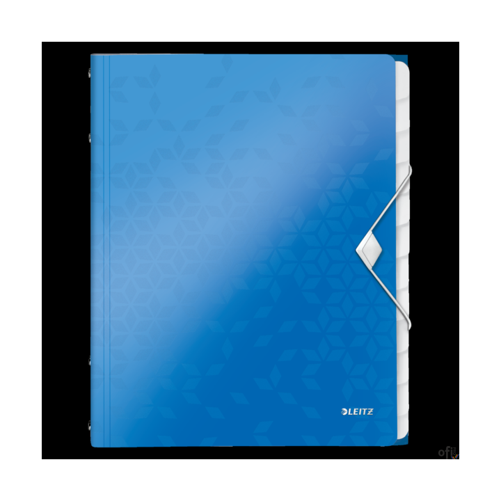 Teczka 12 przeródek A4 200k niebieska LEITZ WOW 46340036