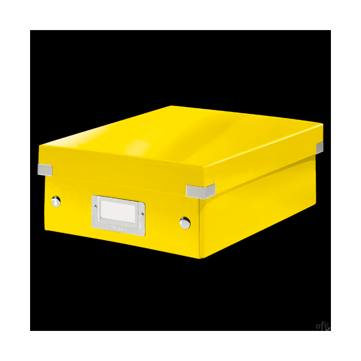Pudło z przegródkami Leitz C&S, małe, żółte 60570016