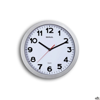 ZEGAR ŚCIENNY MAULstep 30 SREBRNY